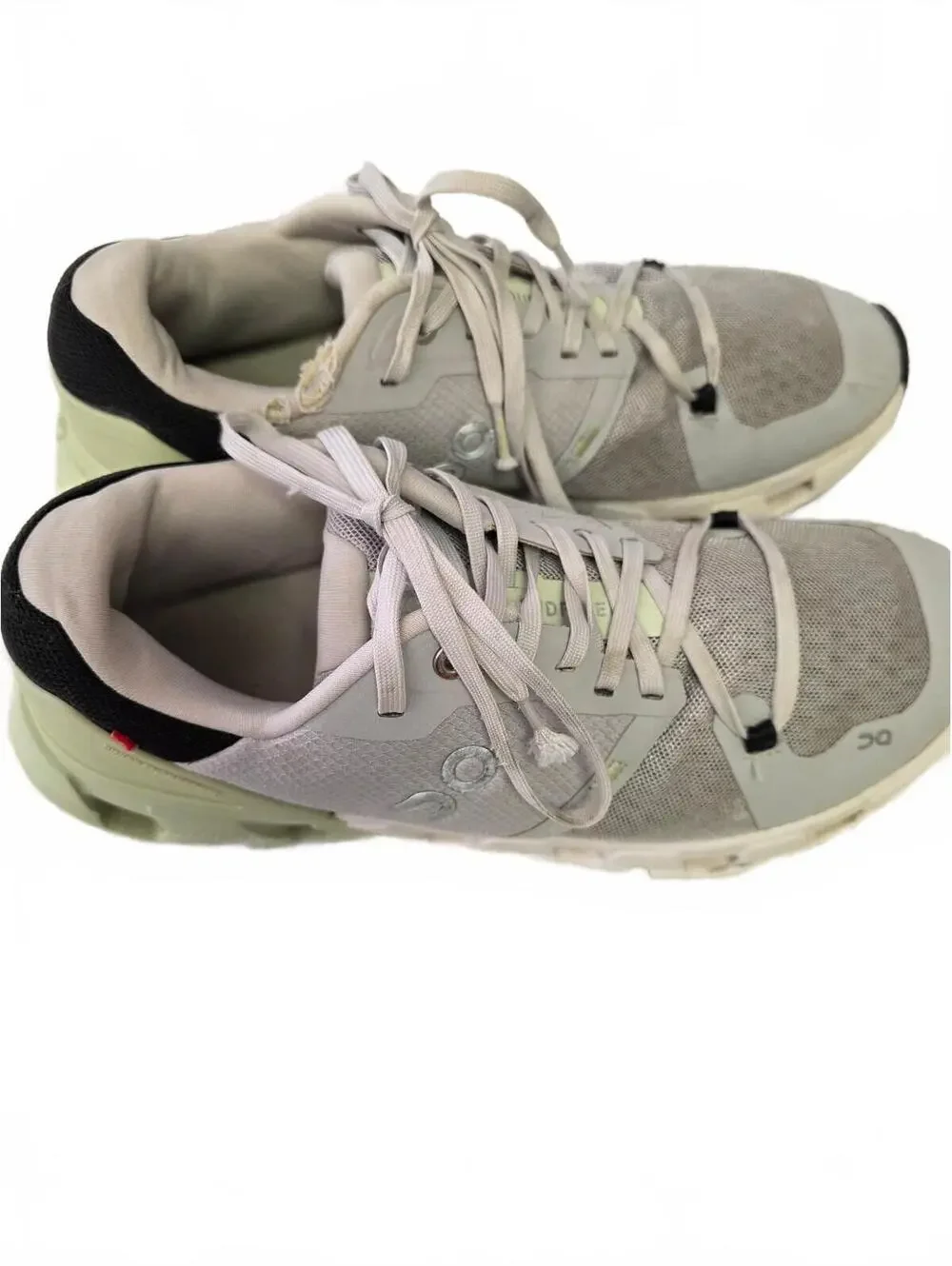 On Running Cloudflyer 4 road-running Sneakers in Light Gray and Black - Size 10